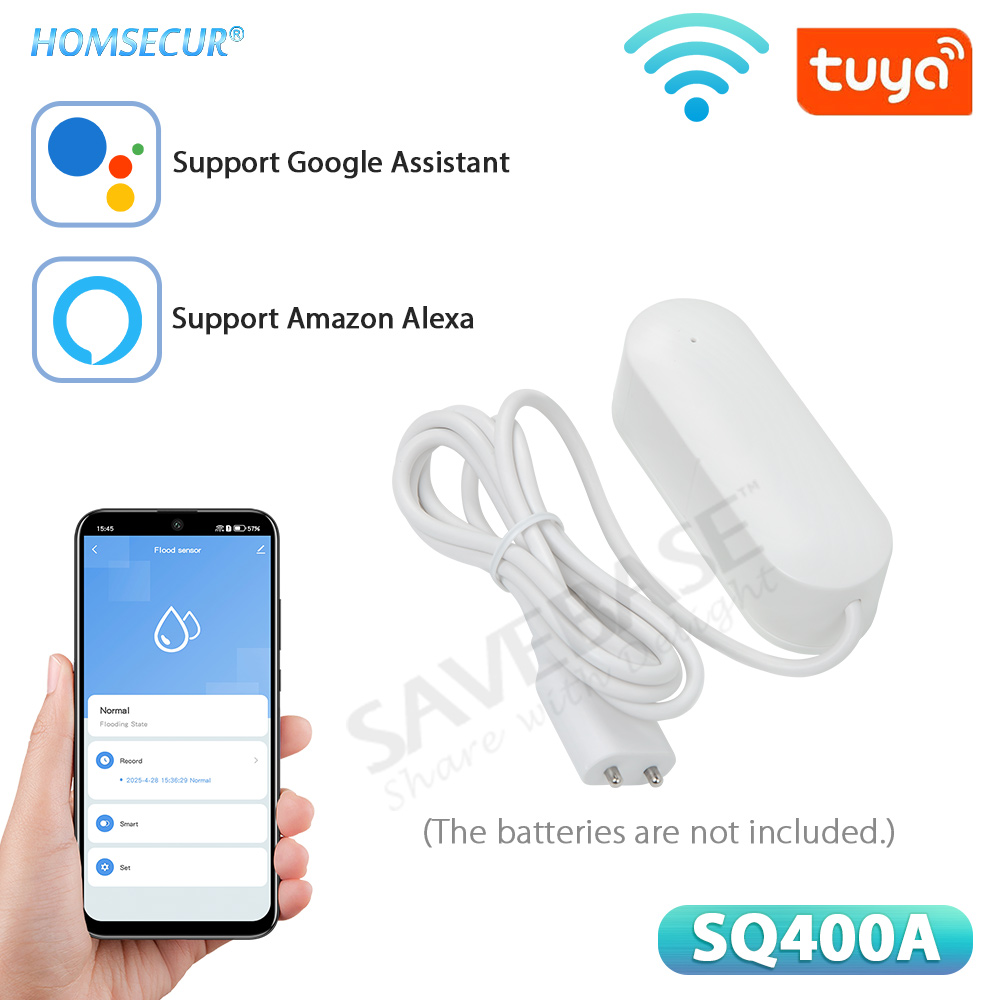 Home Office Google - Bezprzewodowy czujnik wycieku wody 2.4GHz WIFI