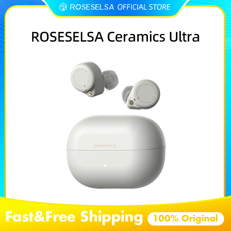 Home Office Headset - Słuchawki bezprzewodowe ROSESELSA Ceramics Ultra z