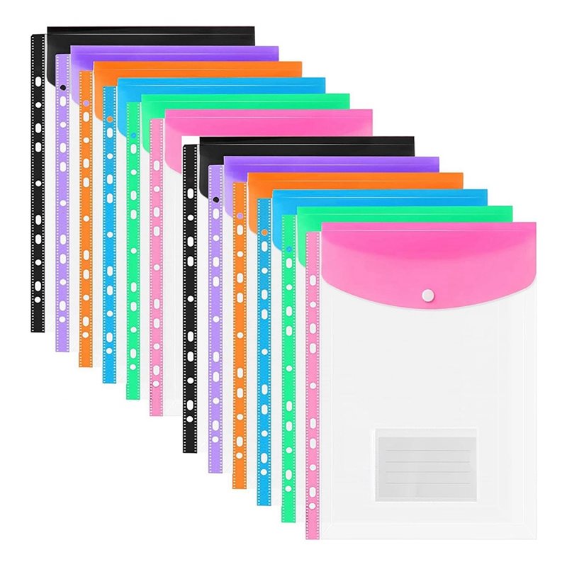 Plastikowe teczki ABRI-A4, 24  – Home Office Travel Document recenzja i cena