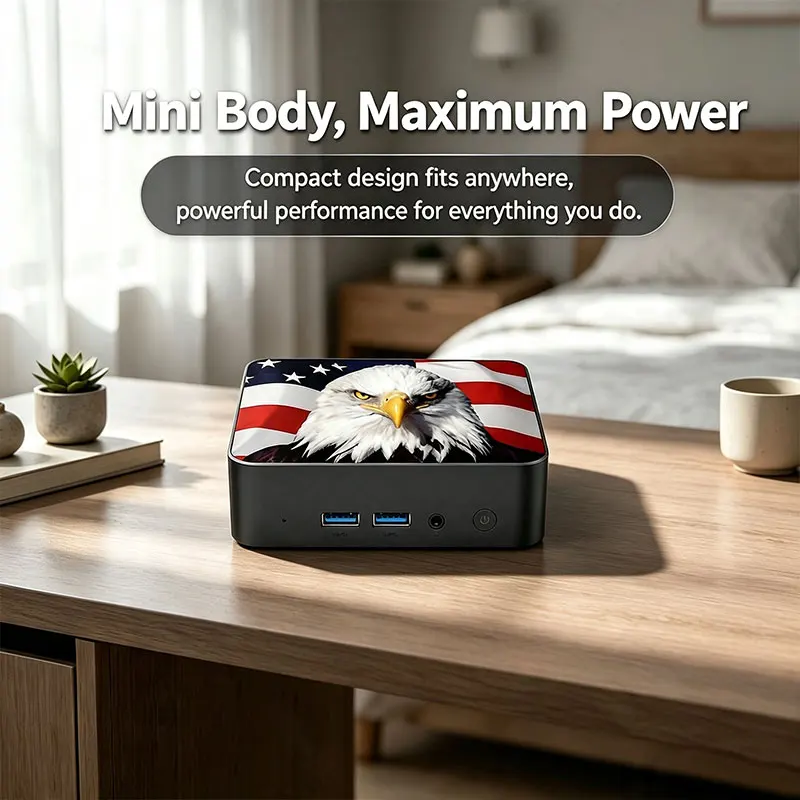 Mini PC z motywem flagi Kanady – Home Office Laptop recenzja i cena