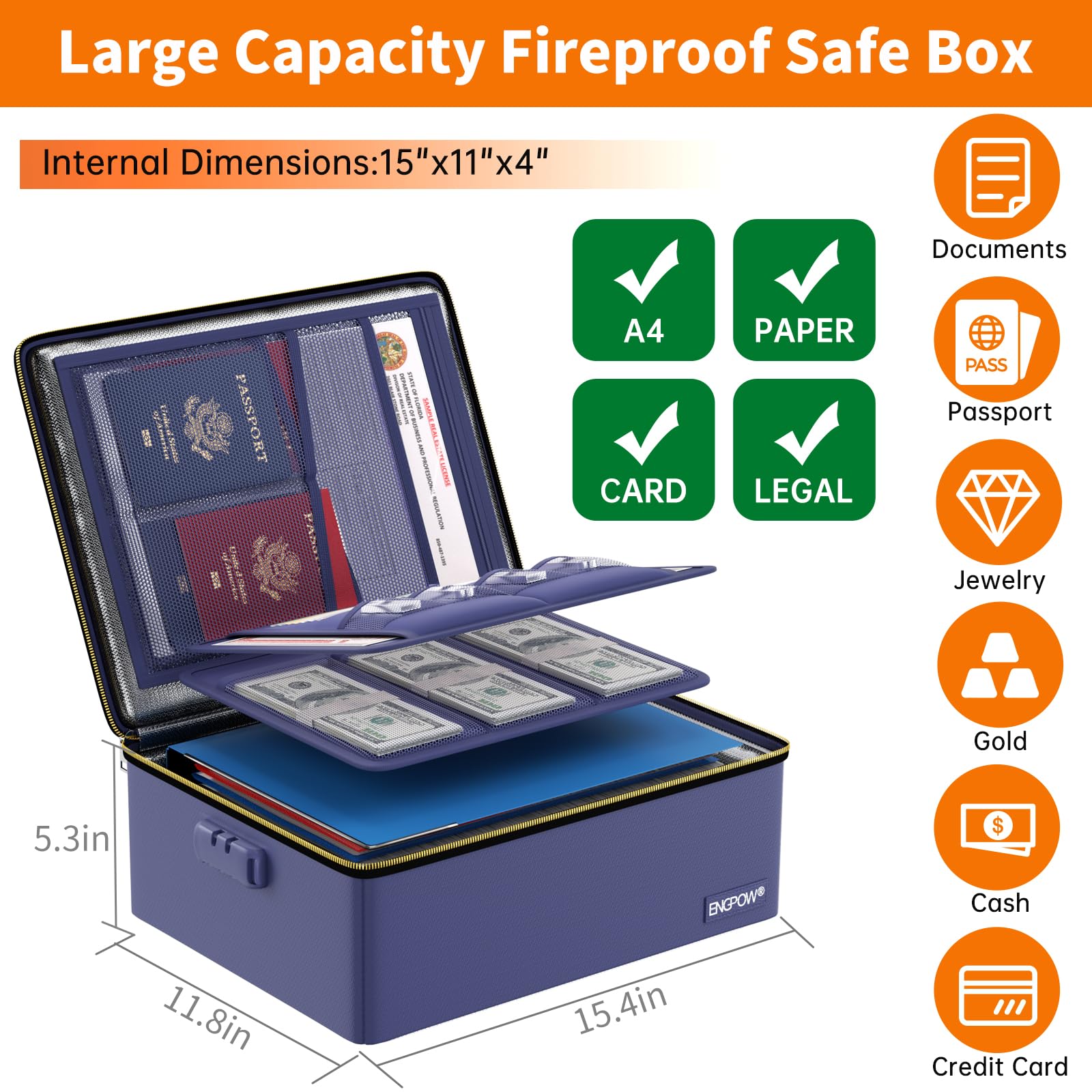 Ognioodporny organizer na doku – Home Office Travel Document recenzja i cena