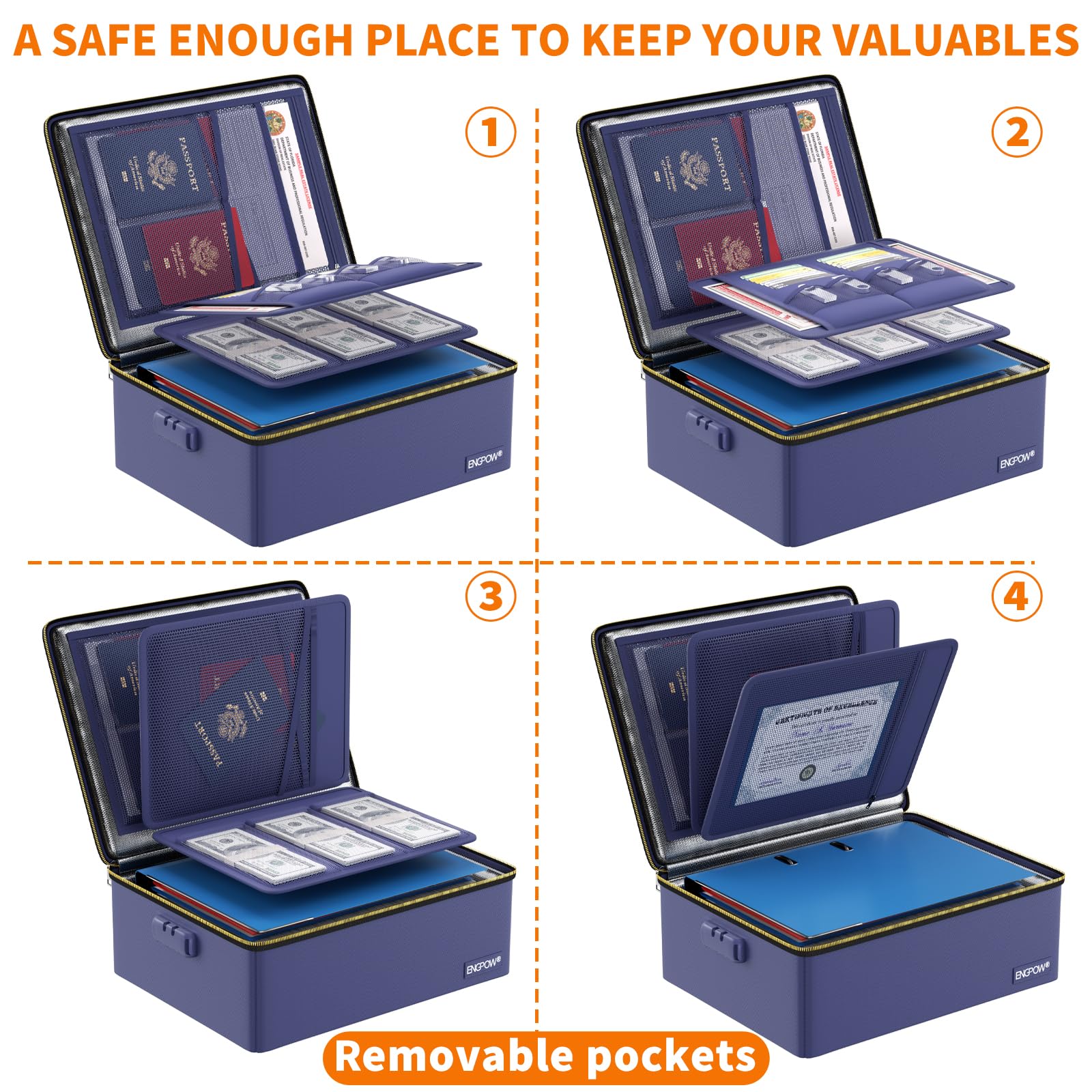 Ognioodporny organizer na doku – Home Office Travel Document recenzja i cena