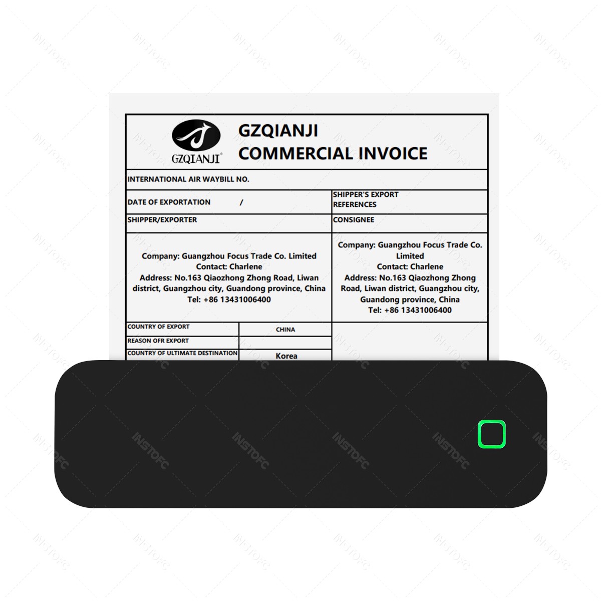 Przenośna drukarka termiczna A – Home Office Travel Document recenzja i cena
