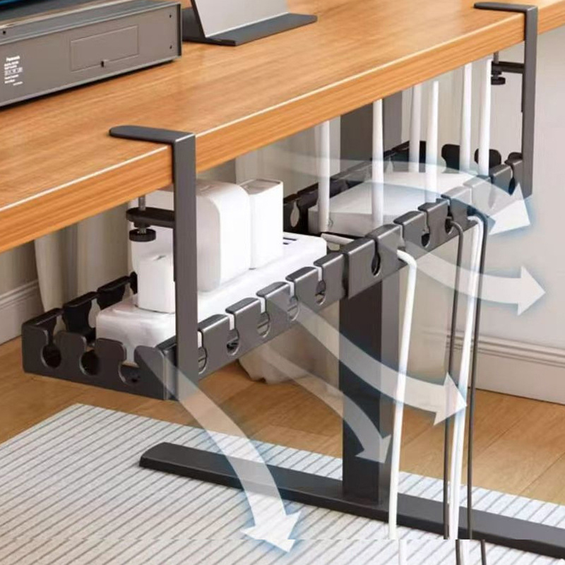 Organizer kabli pod stół bez w – Home Office Work Table recenzja i cena