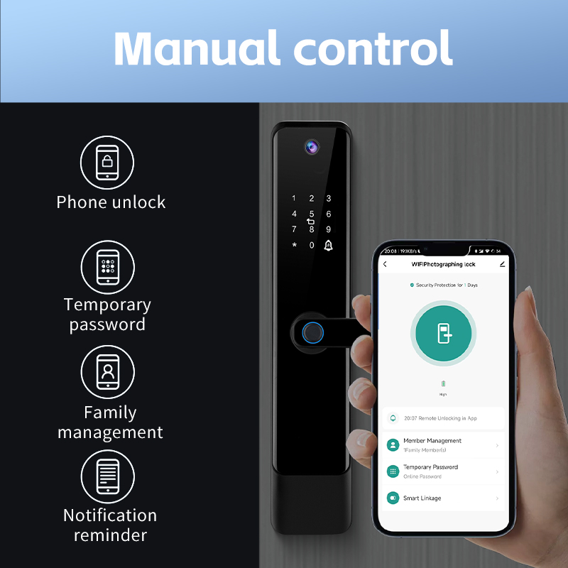 Inteligentny zamek z czytnikie – Home Office Google recenzja i cena